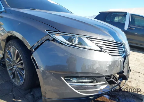 2016 Lincoln Mkz Hybrid из США, поврежденный, VIN 3LN6L2LU2GR622665
